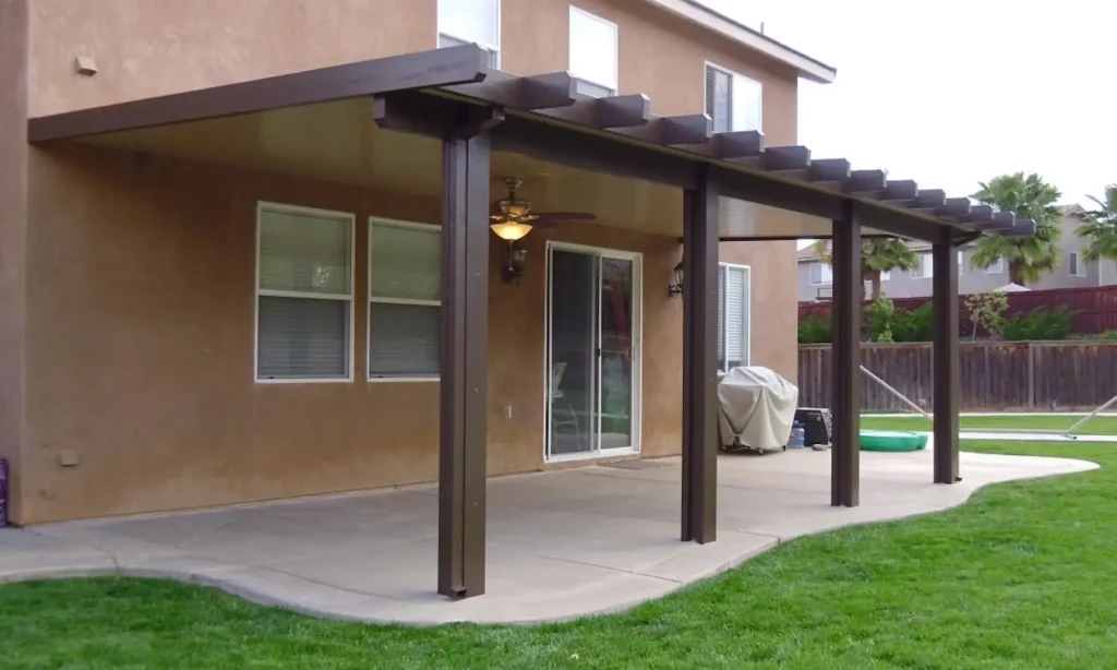 Southwest-style pergola